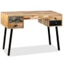 Writing Desk Solid Reclaimed Teak 110x50x76 cm Image 4