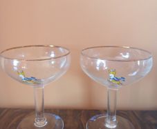Babycham glasses