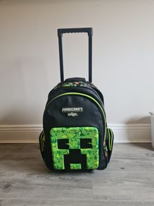 Minecraft Smiggle Rucksack with Wheels