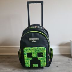 Minecraft Smiggle Rucksack with Wheels