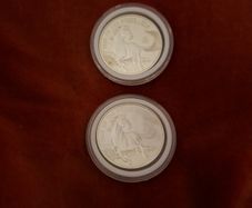 2014 year of the horse silver coins