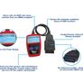 Multilingual OBDII Vehicle Diagnostic Code Reader | OBD2 Reader with Large Clear LCD Display | Fault Clearer | Emission Fault Reader | Engine Management Reader| Includes Code Book Image 6