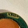 Vintage 9ct Gold Cameo Earrings Image 7
