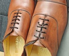 As New Mens Barker Oxfords Shoes