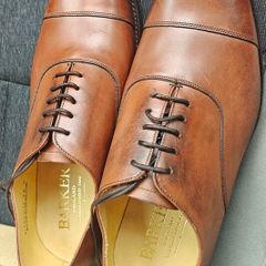 As New Mens Barker Oxfords Shoes