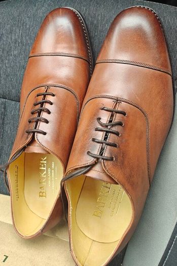 As New Mens Barker Oxfords Shoes