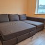 IKEA Friheten Corner Sofa-Bed with Storage - Dark Grey Image 2