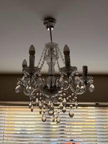 5 Arm Chandelier x2