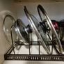 Adjustable Metal Pot Lid & Pan Organiser Rack. Image 3