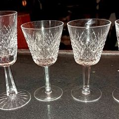 4 Waterford crystal Alana glasses