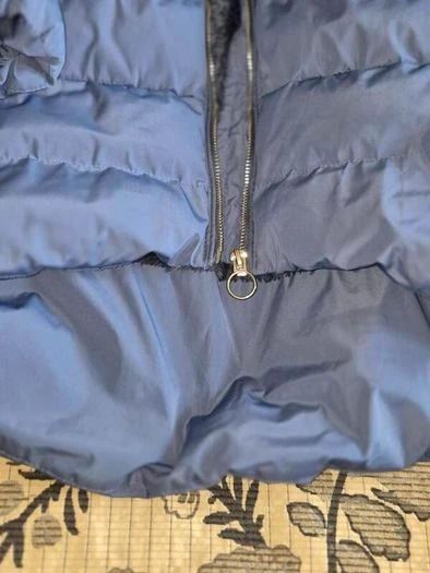 B&Q Girls Purple Puffer Coat - Age 15/16 - Excellent Condition, AV