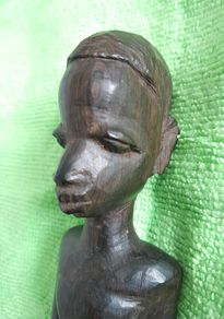 Tribal Figure - Hand Carved Wood