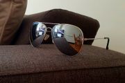 Aviator Sunglasses with Hard Case
