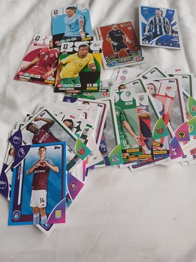 Lot of 70 Topps Match Attax & Panini Football Cards (2025/2026)