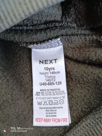 Next boys jumper. Age 9/10