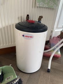 Atlantic hot water boiler
