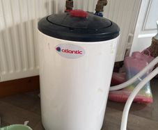 Atlantic hot water boiler