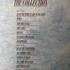 Ultravox The Collection Vinyl Compilation UK