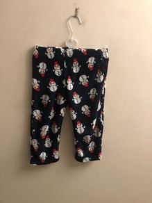 Snowman pyjama bottoms (age 2-3)