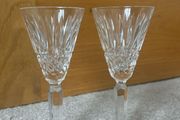 A Pair of Vintage Waterford Crystal Maeve Sherry Glasses