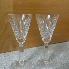 A Pair of Vintage Waterford Crystal Maeve Sherry Glasses