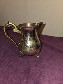 Vintage Silver Plated Milk Pitcher