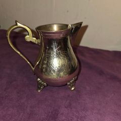 Vintage Silver Plated Milk Pitcher