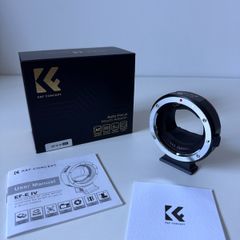 K&F Concept Canon EF/EF S to Sony E Mount Lens Adapter never used