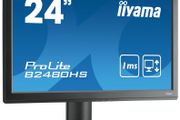 Iiyama ProLite 24" B2480HS LED Computer Monitor 1920 x 1080 Full HD (1080p) 1 ms - HDMI, DVI-D, VGA - speakers