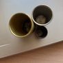 Vintage thimbles nickel & silver incl miniature child's thimble Image 4