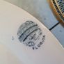 Antique burges & leigh "florida" dinner & side plates Image 4