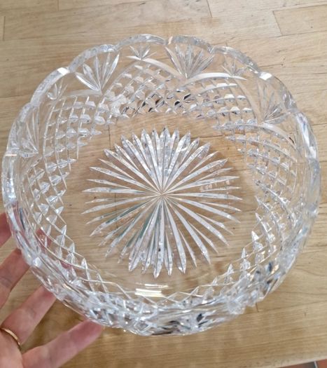 Stunning Vintage 9inch Waterford Crystal Serving Bowl