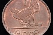 [#2647] - Ireland 1942 | Irish 1d | Irish One Penny  | KM.11 | UNC