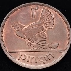 [#2647] - Ireland 1942 | Irish 1d | Irish One Penny  | KM.11 | UNC