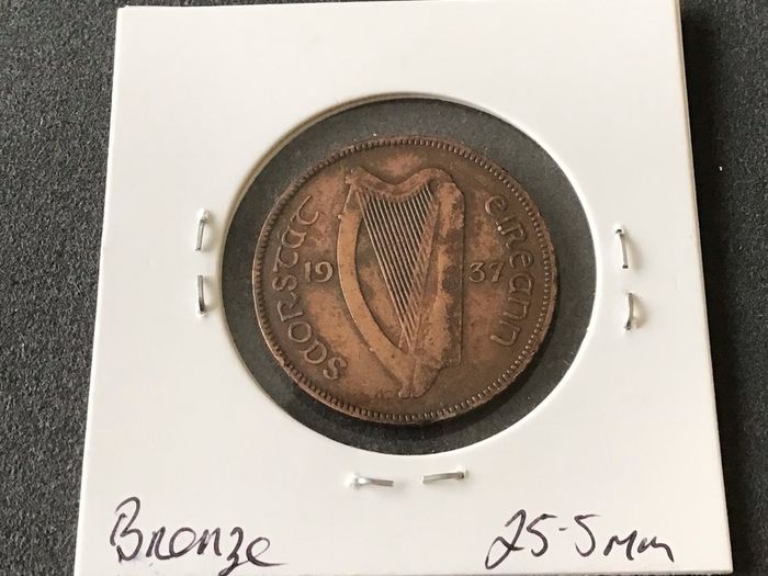 Ireland 1937 Halfpenny