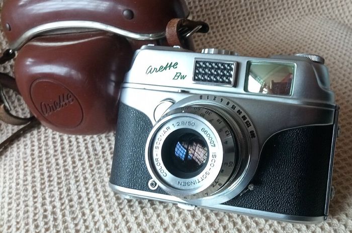 Arette BW VIDEO Germany 35mm camera w/ 45mm f/2.8 Gottingen lens