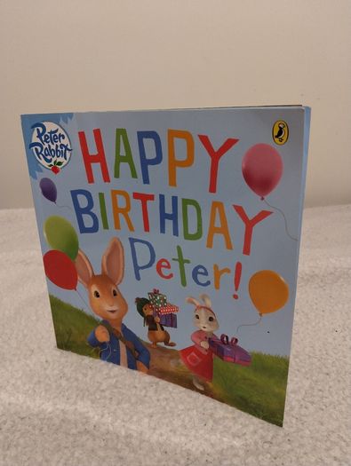 Peter Rabbit, Happy Birthday, Peter story book