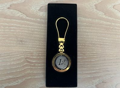 Euro Coin Keyring (New)
