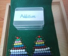 Montessori Short Bead Stair for Addition