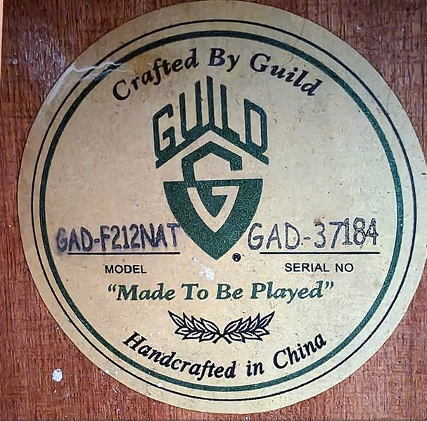GUILD 12-string Acoustic Guitar