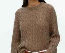 Arket oversized mohair blend jumper