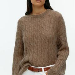 Arket oversized mohair blend jumper