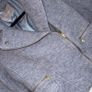 Banana Republic Wool Blend Moto Jacket Grey Size S Image 4