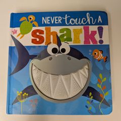 Shark touch and feel book