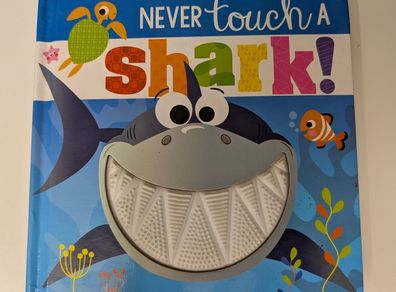 Shark touch and feel book