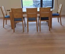 Kitchen table,chairs and bench