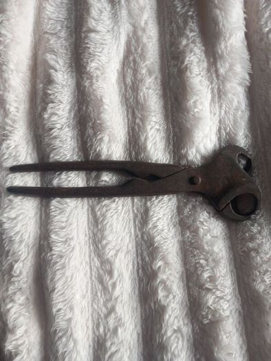 Antique 1880 double head hog ringer pliers vintage farm tool