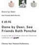 Done by deer hooded poncho Image 3