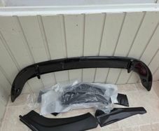 Boot spoiler and side skirts for BMW