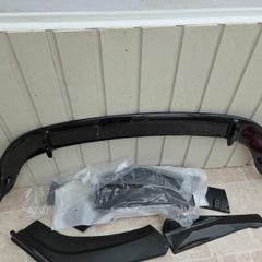 Boot spoiler and side skirts for BMW